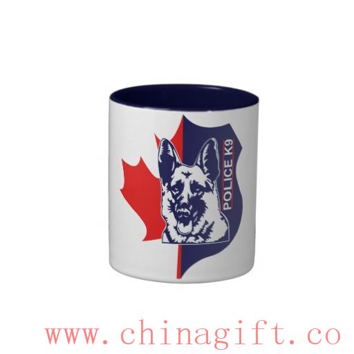 K9 Canada Coffe Mug