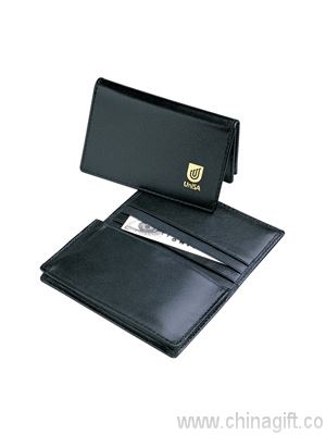 Leather Pocket Business Card Holder