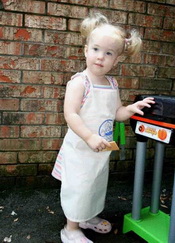 100% Cotton Youth Bib Apron images