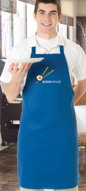 Basic Full Length Apron w/ No Pocket images