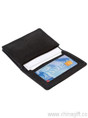 Nappa leather business card wallet