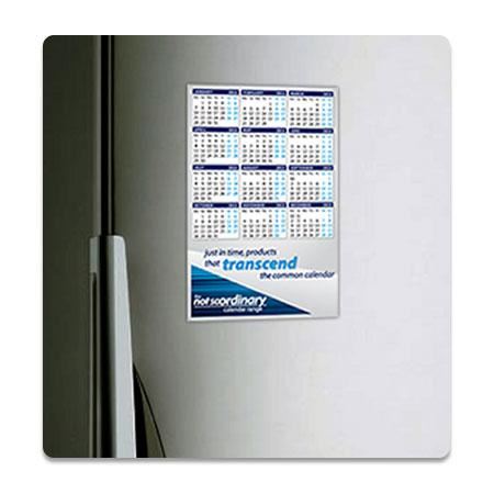 Werbe-Kühlschrank-Kalender