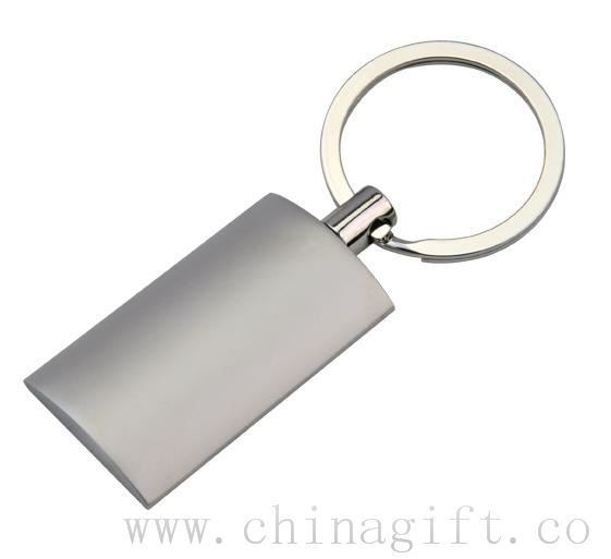 Promotional Silver Pillow Key Ring