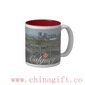 Calgary Canada Souvenir tofarvet kaffekop small picture