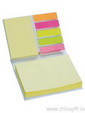 Hard cover sticky note book small picture