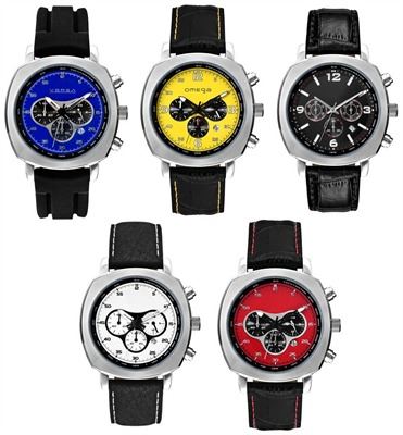 Montre chronographe trois yeux