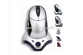 5D wireless rechargeable mouse with dock station