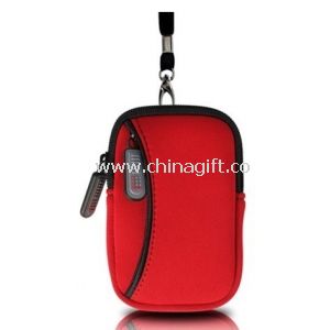 Colorful digital compact neoprene camera case pouch bag