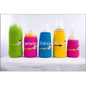 Babys nursing bottle cooler holder
