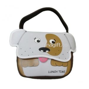 Cute cartoon neoprene lunch bag