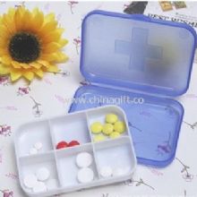6 fall plast piller box för promotion images