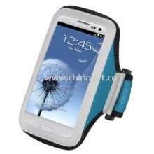 Adjustable neoprene sport armband case with pu frosted for apple iphone 5 workout cover images