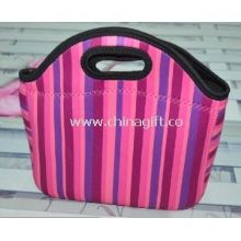 Foldable thermal SBR lunch tote box case images