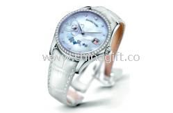 Trendy metal wristwatch for lady images