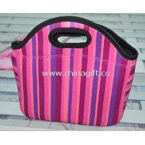 Foldable thermal SBR lunch tote box case