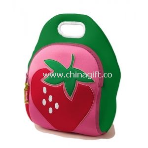 Fruit style of lunch tote bag