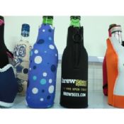 Bottle cover with zipper images