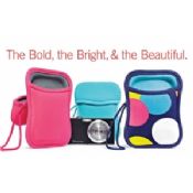 EVA moulding press neoprene camera cover case bag with handle strap with SGS approved images