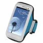 Adjustable neoprene sport armband case with pu frosted for apple iphone 5 workout cover small picture