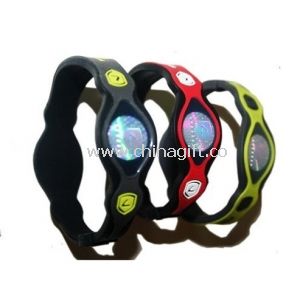 Black Energy Armor Wristband, Sports Silicone Bracelets