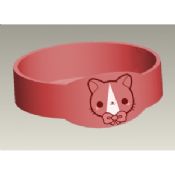 Silkscreen Printing Sports Silicone Bracelets images