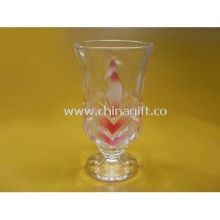 Customized Logo Printed Ice Cream, Fruit Juice Drinking Glass Cup images