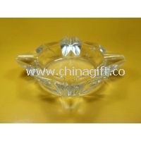 Die besondere Form klares Glas Aschenbecher