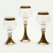 Moden poháry skleněné svíci images