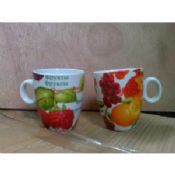 Kahve kupa baskı porselen meyve images