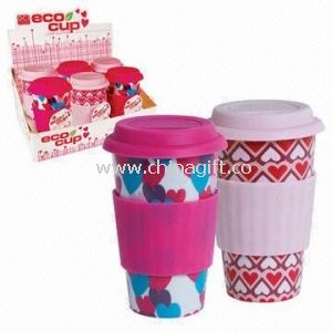 Porcelain Double-wall Mugs with Eco-friendly Coffee Mug Display Box