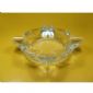 Special Shape Clear Glass Ashtray small picture