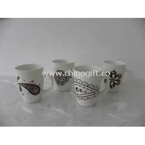 True love mug of diamonds in mugs with flower design