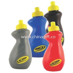 500ML Red High - Density Polyethylene / Polypropylene Water Bottles With Lids