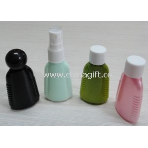Black Opaque Sealable Plastic PET Cosmetic Jars