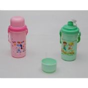400ml BPA gratis sport polyeten Kids plast vattenflaskor för skolor images