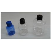 Esvaziar frascos embalagens de cosméticos plástico pequeno promocional sem ar / recipientes images