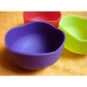 Non-toxic Foldable Silicone Baby Bowl images