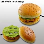 Hamburger form 4-Port USB HUB images