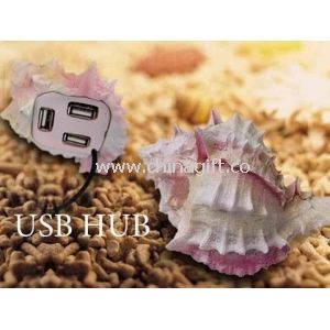 Whelk shape 3-Port USB HUB