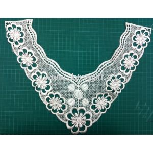 Customized neck lace embroidery collar