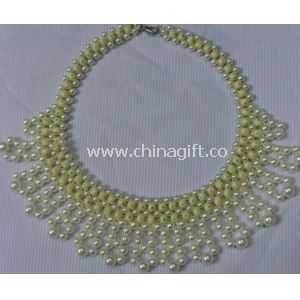 Decorative Yellow ABS Pearl