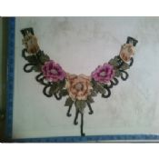 Flower neck cotton collar images