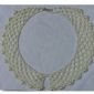 Various White Hand knit retiary pearl bead collar for women small picture