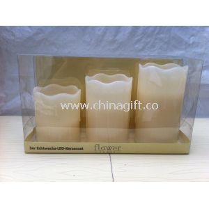 Battery Operated Led Pillar Candles