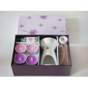 Beautiful Incense Scented Candle Oil Burner Gift Sets