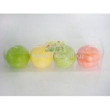Scented ball candle gift set images