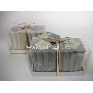 Flower tealight candle gift set