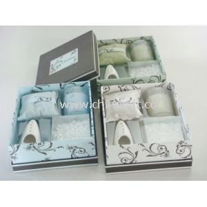 Glass Perfumed Fragrance Sachets And Bead Coperate Gift Set Eco-Friendly