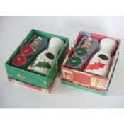 Casa de ceramică Crăciun Tealight Oil Burner cadou Set images
