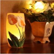 Embossed flower candles images